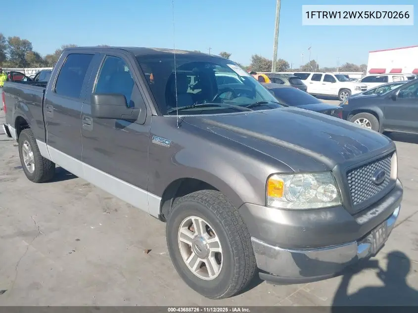 1FTRW12WX5KD70266 2005 Ford F-150 Xlt