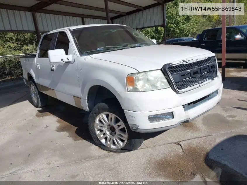 1FTRW14W55FB69848 2005 Ford F-150 Xlt