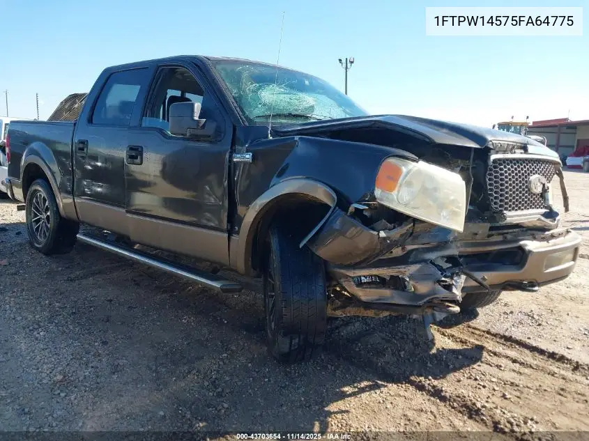 1FTPW14575FA64775 2005 Ford F-150 Fx4/Lariat/Xlt
