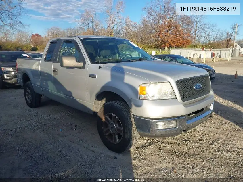 1FTPX14515FB38219 2005 Ford F-150 Fx4/Lariat/Xl/Xlt