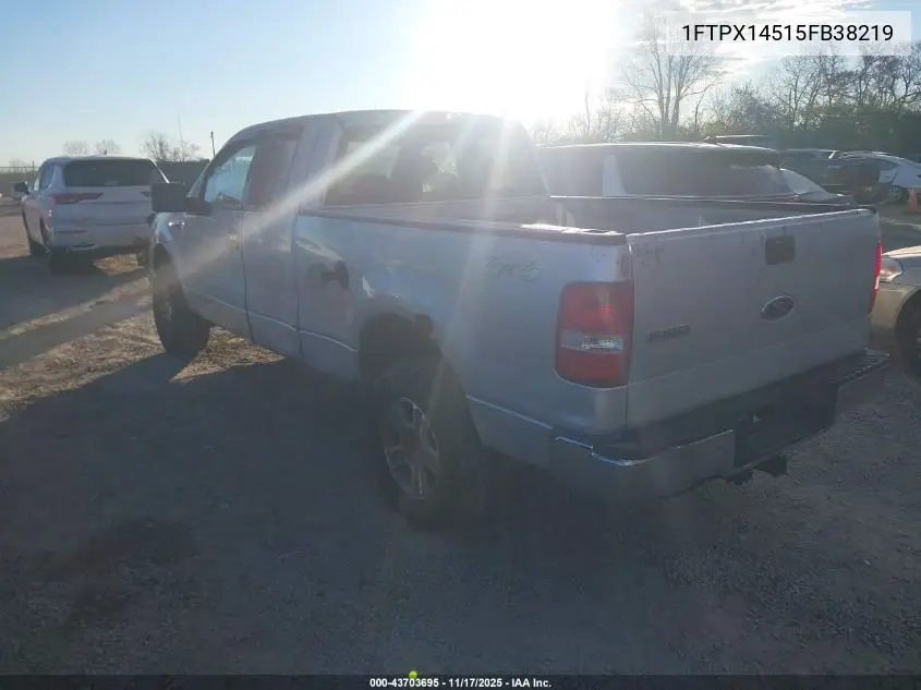 1FTPX14515FB38219 2005 Ford F-150 Fx4/Lariat/Xl/Xlt
