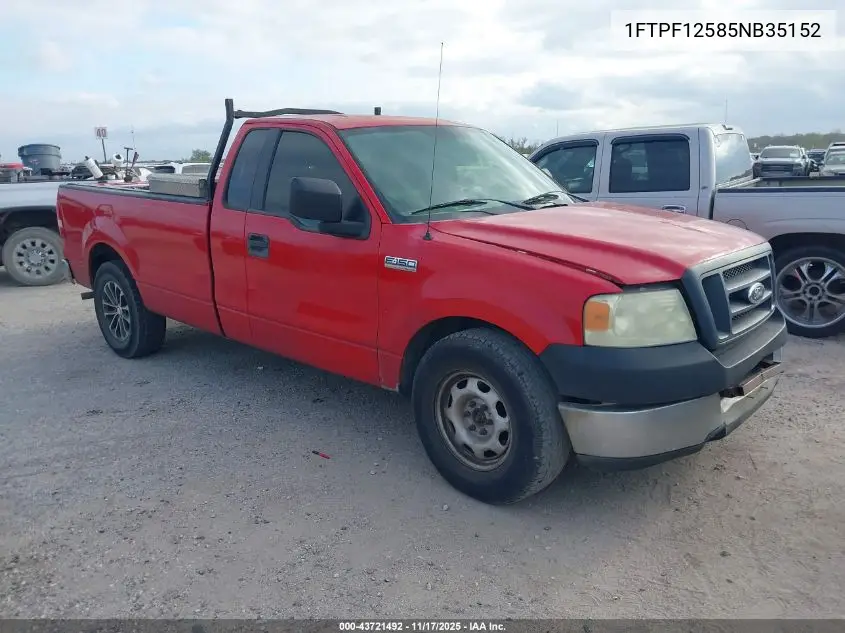 1FTPF12585NB35152 2005 Ford F-150 Xl/Xlt