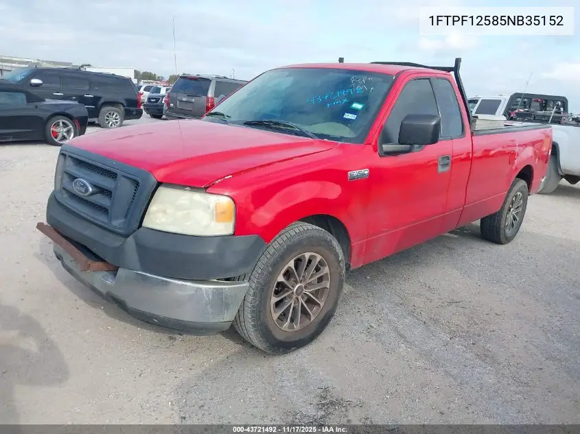 1FTPF12585NB35152 2005 Ford F-150 Xl/Xlt