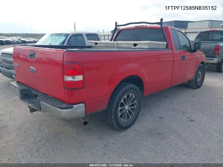 1FTPF12585NB35152 2005 Ford F-150 Xl/Xlt