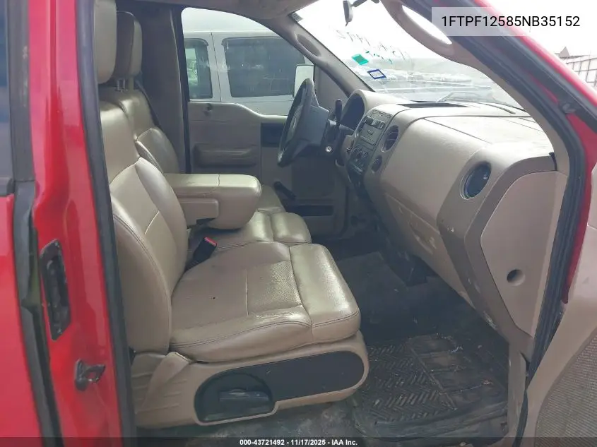 1FTPF12585NB35152 2005 Ford F-150 Xl/Xlt