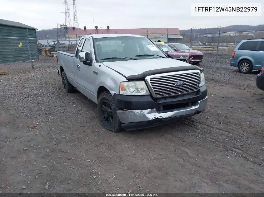 1FTRF12W45NB22979 2005 Ford F-150 Stx/Xl/Xlt