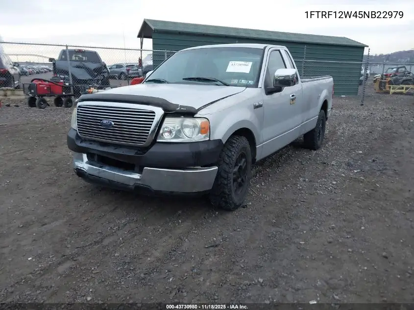 1FTRF12W45NB22979 2005 Ford F-150 Stx/Xl/Xlt