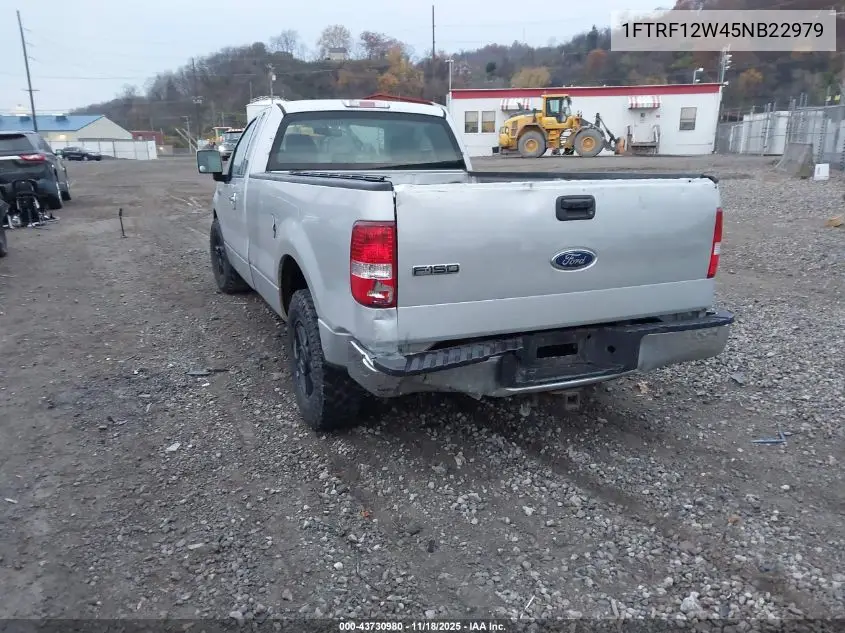 1FTRF12W45NB22979 2005 Ford F-150 Stx/Xl/Xlt