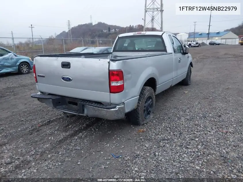 1FTRF12W45NB22979 2005 Ford F-150 Stx/Xl/Xlt