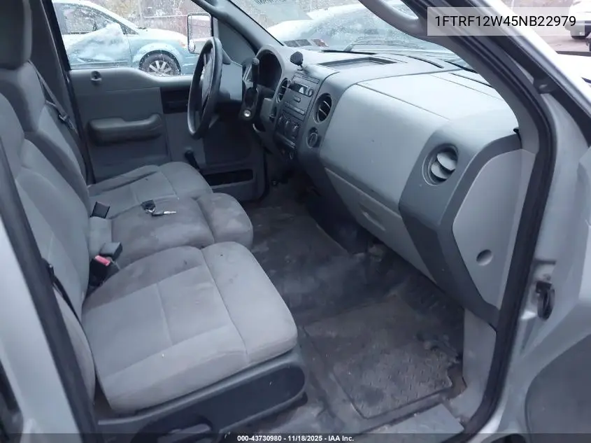 1FTRF12W45NB22979 2005 Ford F-150 Stx/Xl/Xlt