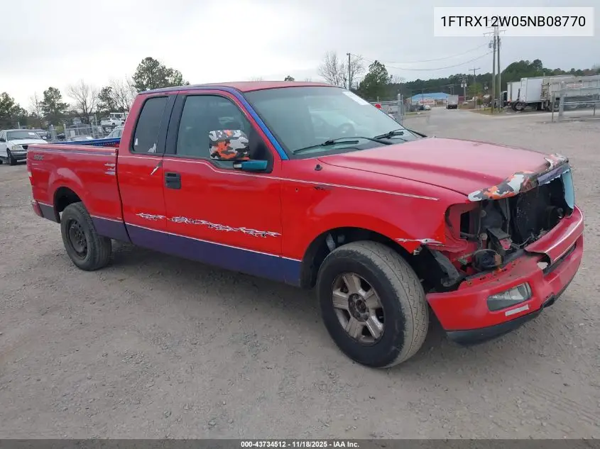 1FTRX12W05NB08770 2005 Ford F-150 Stx/Xl/Xlt