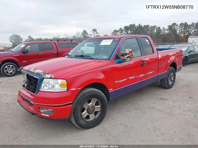 1FTRX12W05NB08770 2005 Ford F-150 Stx/Xl/Xlt