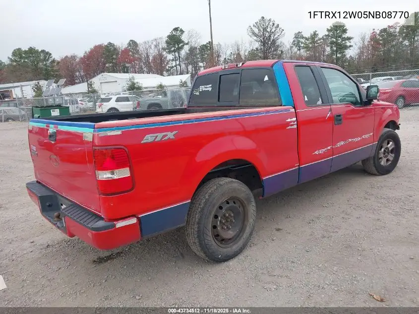 1FTRX12W05NB08770 2005 Ford F-150 Stx/Xl/Xlt