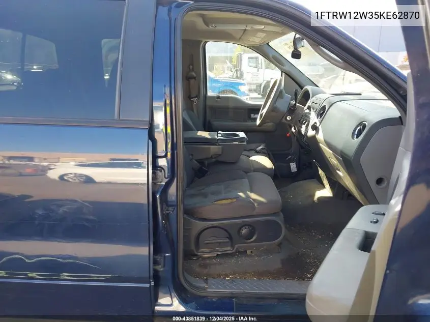 1FTRW12W35KE62870 2005 Ford F-150 Xlt