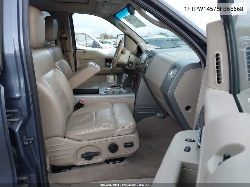 1FTPW14575FB65668 2005 Ford F-150 Fx4/Lariat/Xlt