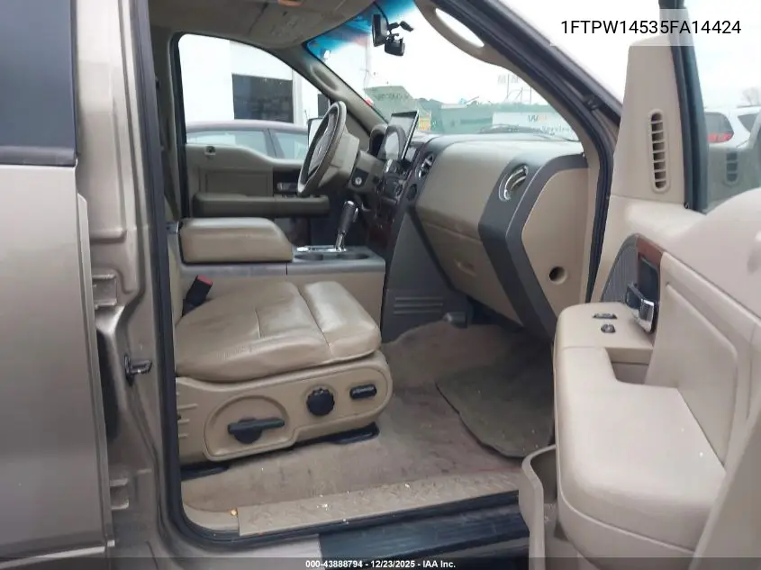 1FTPW14535FA14424 2005 Ford F-150 Fx4/Lariat/Xlt