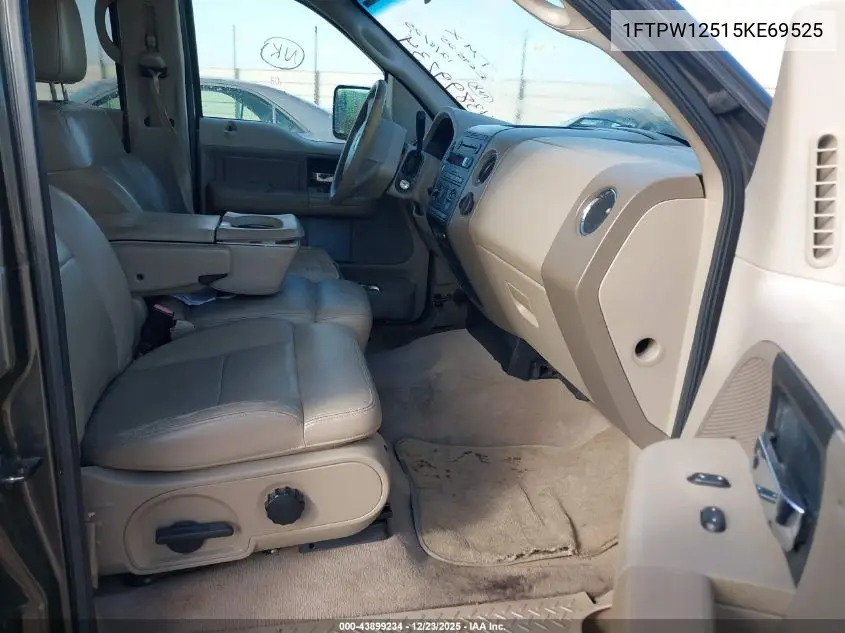 1FTPW12515KE69525 2005 Ford F-150 Lariat/Xlt
