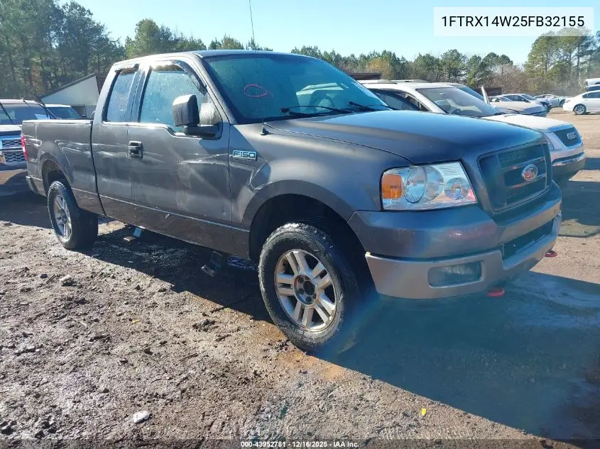 1FTRX14W25FB32155 2005 Ford F-150 Stx/Xl/Xlt
