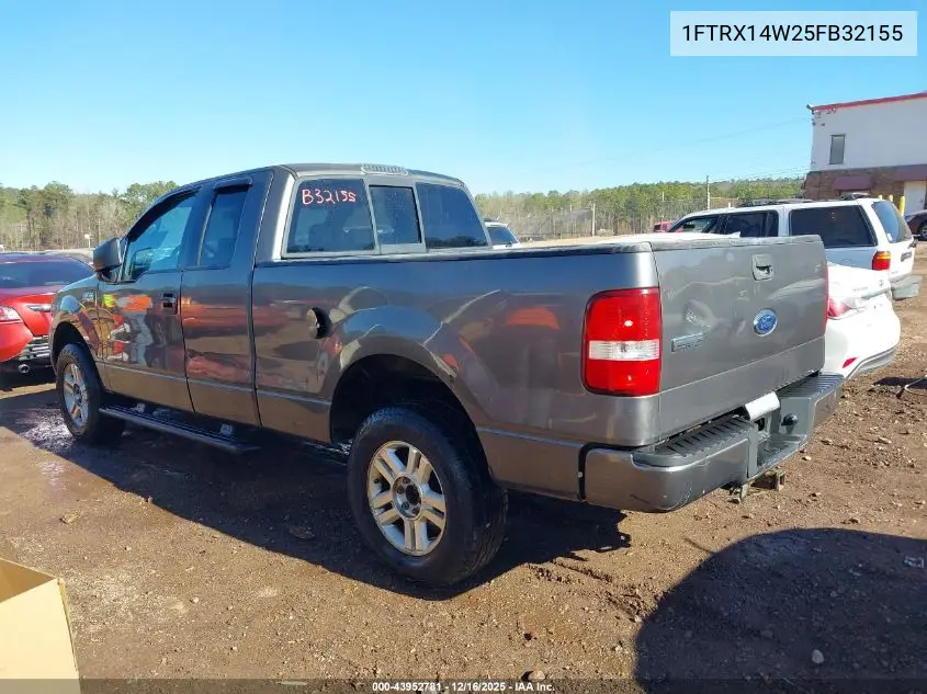 1FTRX14W25FB32155 2005 Ford F-150 Stx/Xl/Xlt