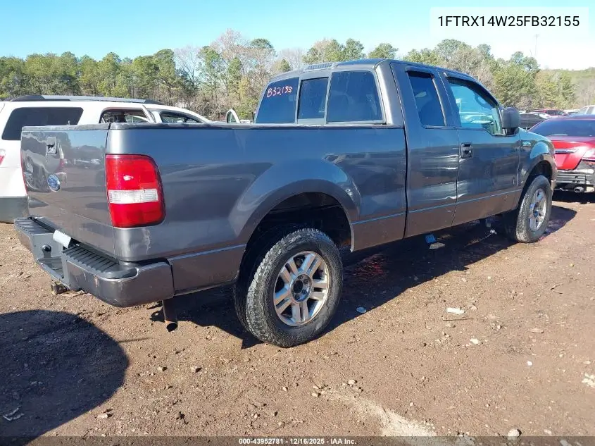 1FTRX14W25FB32155 2005 Ford F-150 Stx/Xl/Xlt