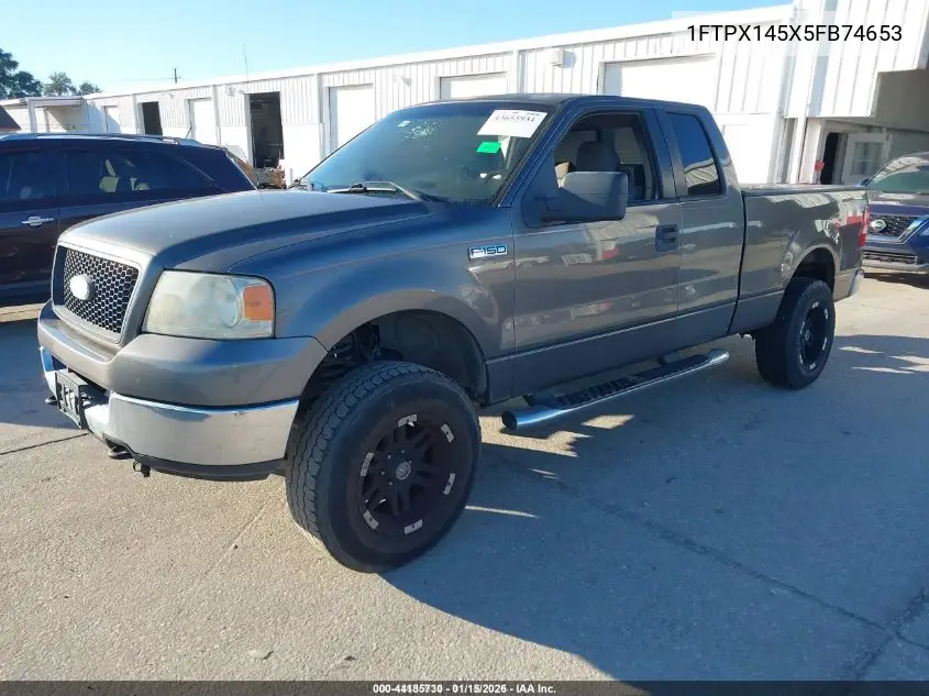 1FTPX145X5FB74653 2005 Ford F-150 Fx4/Lariat/Xl/Xlt