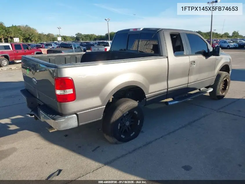1FTPX145X5FB74653 2005 Ford F-150 Fx4/Lariat/Xl/Xlt