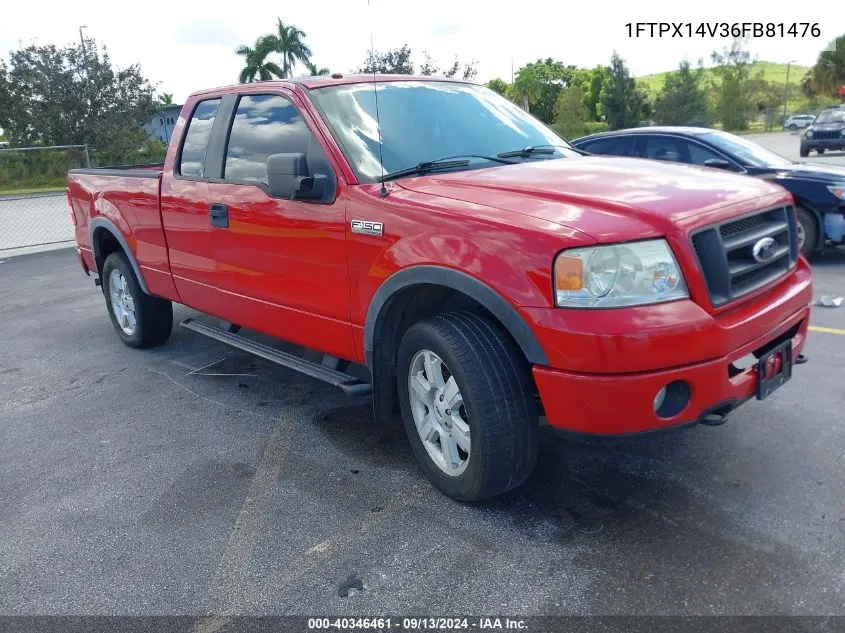 1FTPX14V36FB81476 2006 Ford F-150