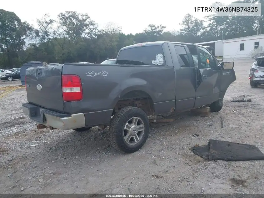 1FTRX14W36NB74325 2006 Ford F-150 Stx/Xl/Xlt