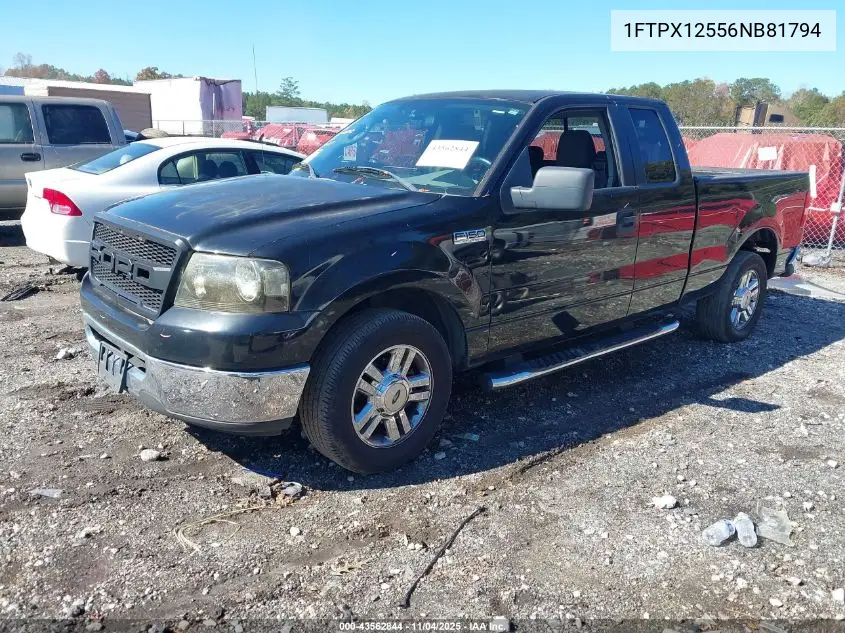 1FTPX12556NB81794 2006 Ford F-150 Lariat/Xl/Xlt