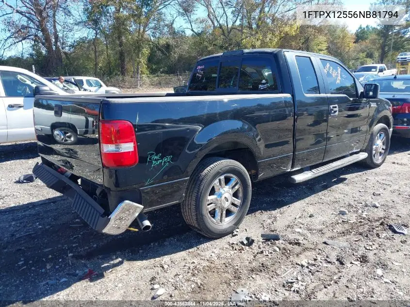 1FTPX12556NB81794 2006 Ford F-150 Lariat/Xl/Xlt