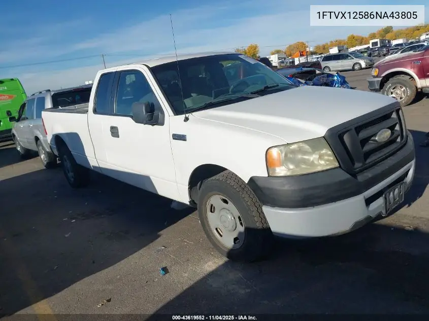 1FTVX12586NA43805 2006 Ford F-150 Lariat/Xl/Xlt