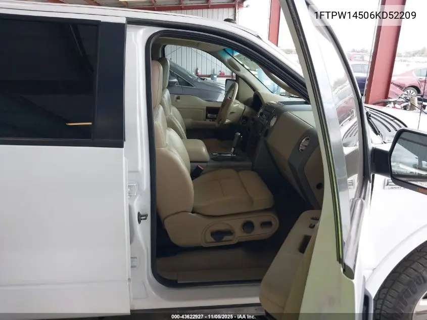 1FTPW14506KD52209 2006 Ford F-150 Fx4/Lariat/Xlt