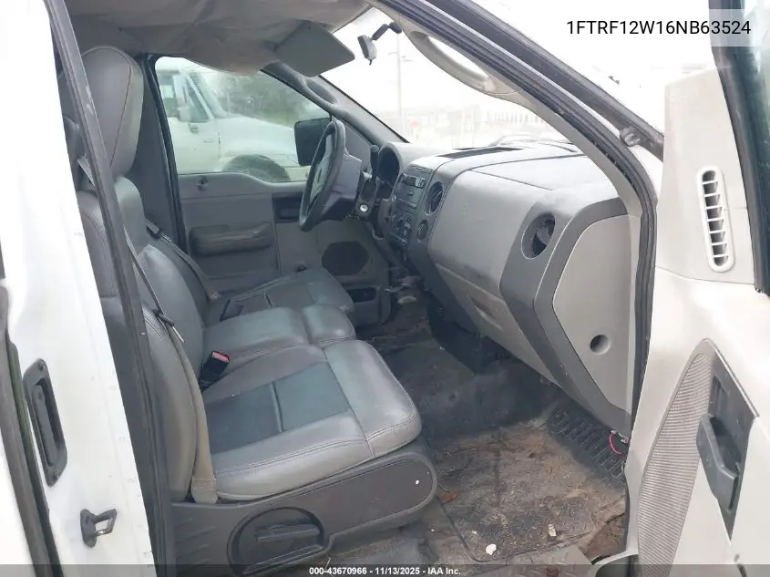 1FTRF12W16NB63524 2006 Ford F-150 Stx/Xl/Xlt