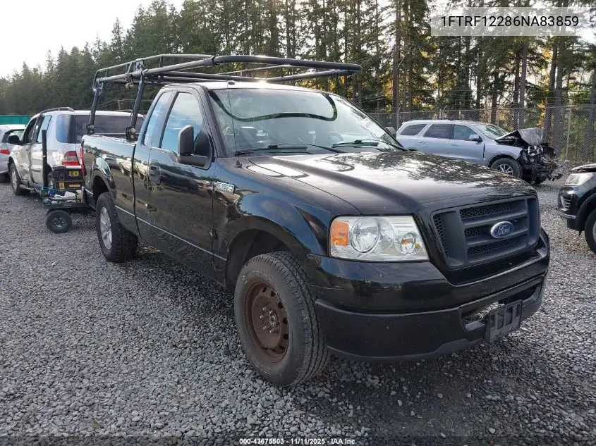 1FTRF12286NA83859 2006 Ford F-150 Stx/Xl/Xlt