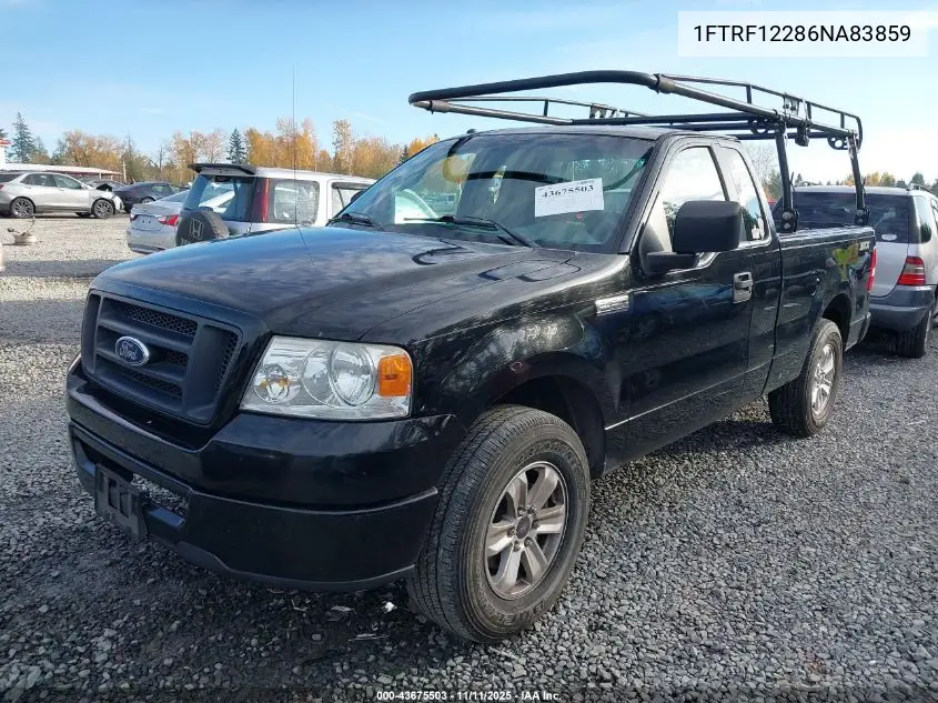 1FTRF12286NA83859 2006 Ford F-150 Stx/Xl/Xlt