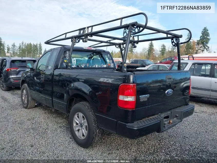 1FTRF12286NA83859 2006 Ford F-150 Stx/Xl/Xlt