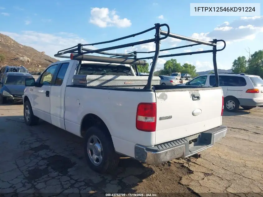 1FTPX12546KD91224 2006 Ford F-150 Lariat/Xl/Xlt