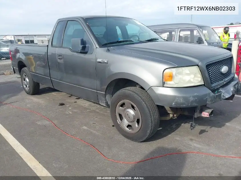 1FTRF12WX6NB02303 2006 Ford F-150 Stx/Xl/Xlt