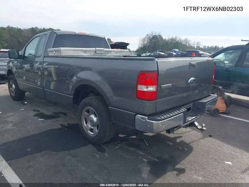 1FTRF12WX6NB02303 2006 Ford F-150 Stx/Xl/Xlt