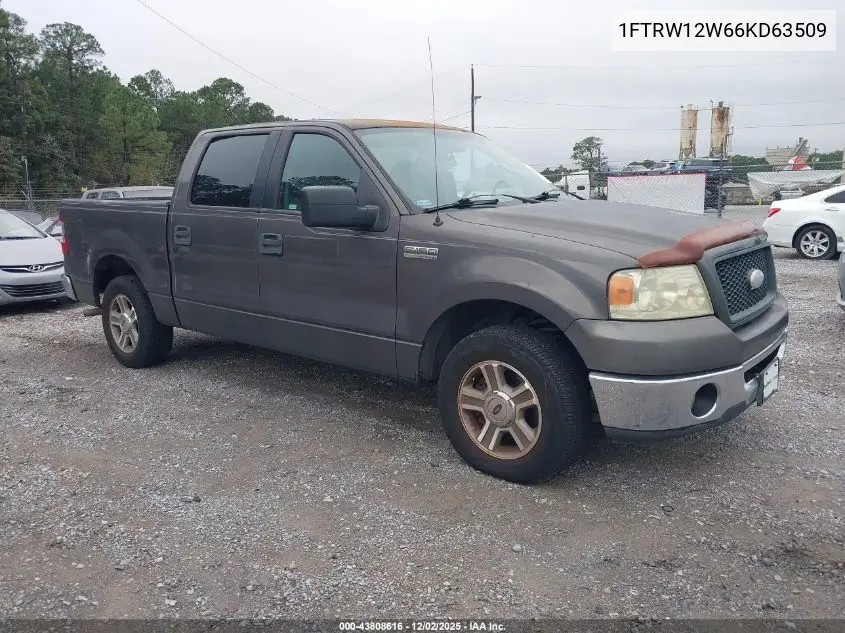 1FTRW12W66KD63509 2006 Ford F-150 Xlt