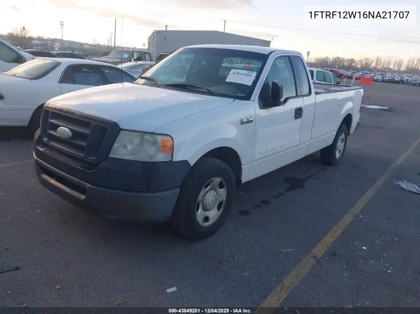 1FTRF12W16NA21707 2006 Ford F-150 Stx/Xl/Xlt
