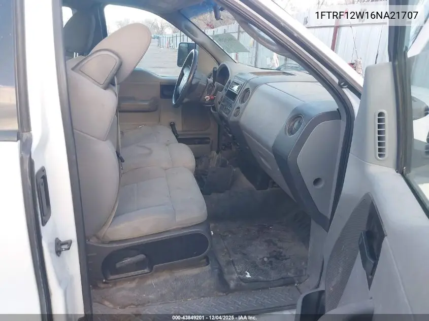 1FTRF12W16NA21707 2006 Ford F-150 Stx/Xl/Xlt