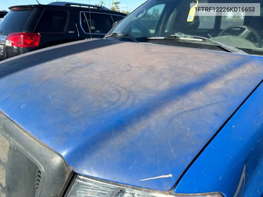 1FTRF12226KD16653 2006 Ford F-150 Stx/Xl/Xlt