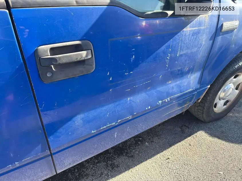 1FTRF12226KD16653 2006 Ford F-150 Stx/Xl/Xlt