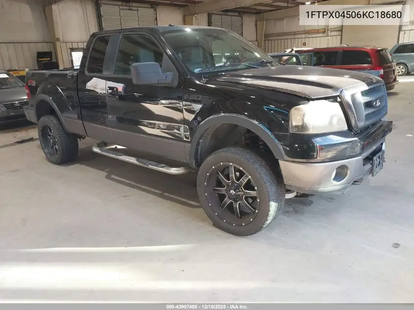 1FTPX04506KC18680 2006 Ford F-150 Fx4/Xlt
