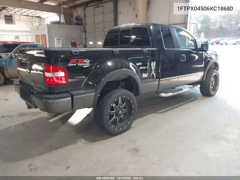 1FTPX04506KC18680 2006 Ford F-150 Fx4/Xlt