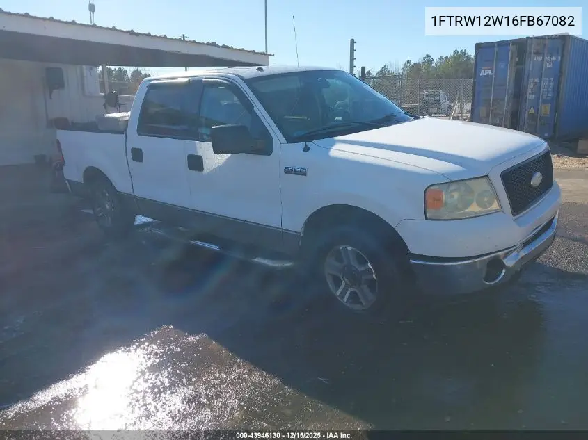 1FTRW12W16FB67082 2006 Ford F-150 Xlt