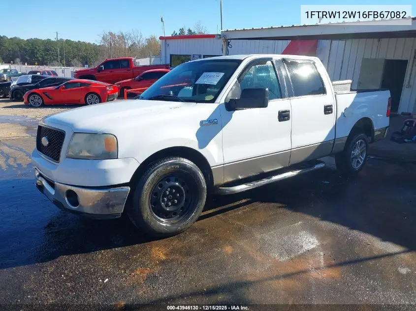 1FTRW12W16FB67082 2006 Ford F-150 Xlt