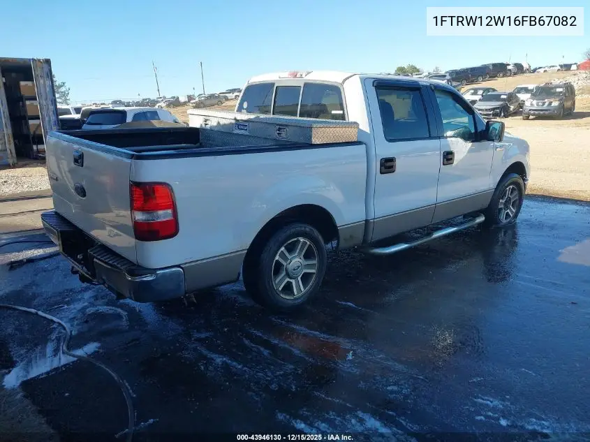 1FTRW12W16FB67082 2006 Ford F-150 Xlt
