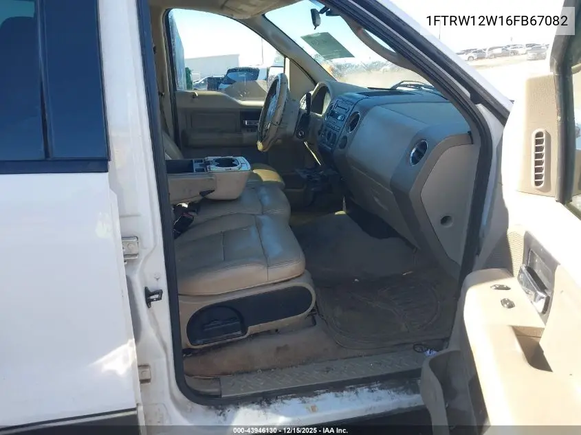 1FTRW12W16FB67082 2006 Ford F-150 Xlt